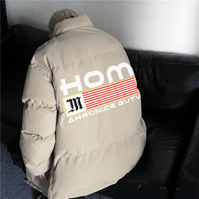 冬季新款美式潮流印花保暖加厚冲锋棉服外套MY23401特批70控118,男装棉衣,星座605(原A050)