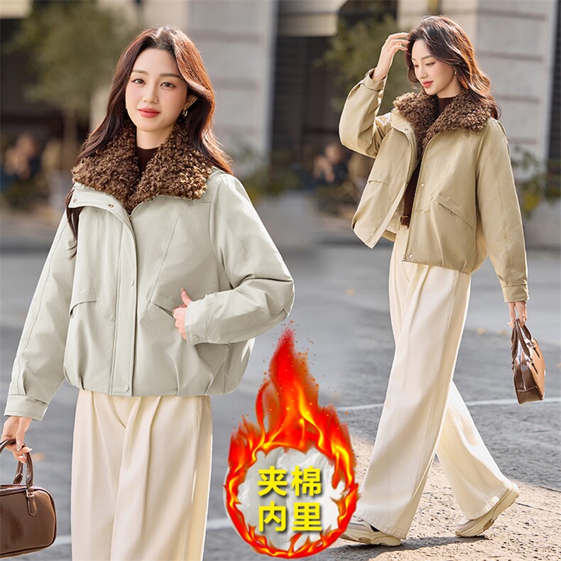 现货秒发加厚连帽防风御寒高端棉衣棉服外套派克服冲锋衣,女装棉衣/棉服,星宇服饰