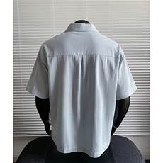 高品质老钱风亚麻男士polo衫短袖衬衫领T恤夏装宽松半袖S433-特25，男装T恤，电商A233-1