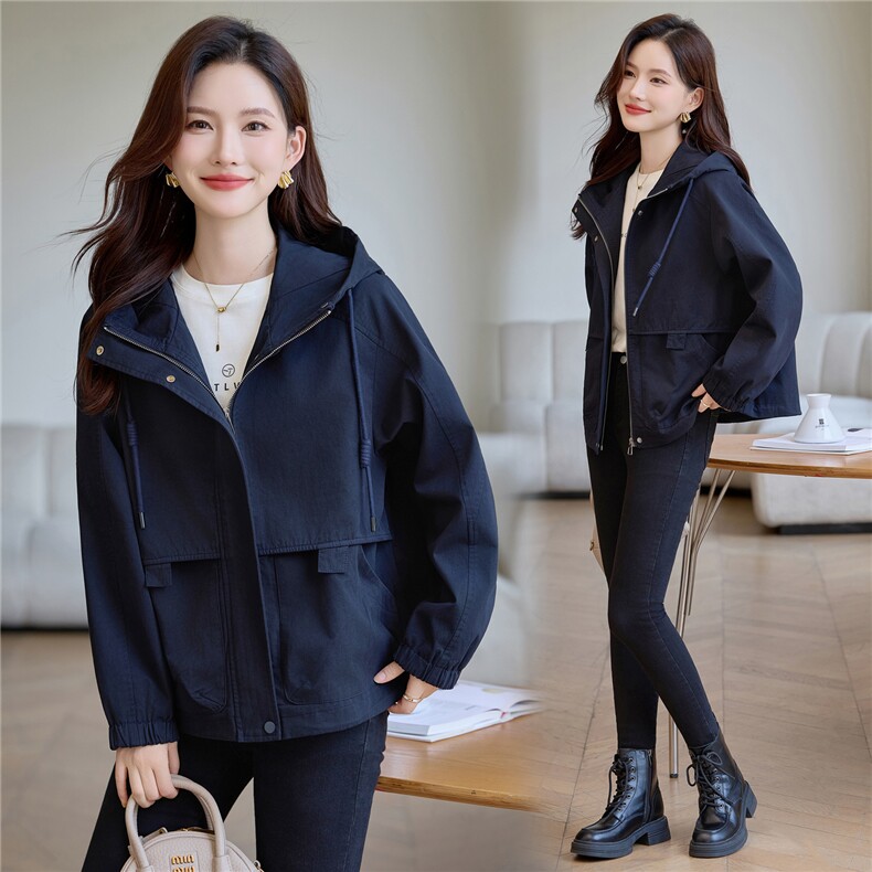 现货纯色上衣外套女,女装短外套,韩派