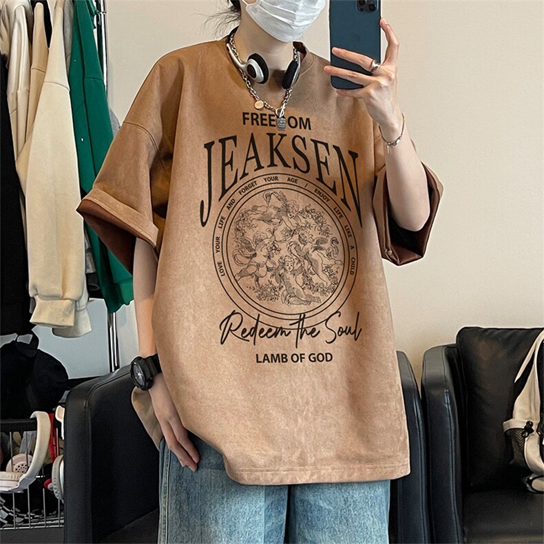 高品质220克得物抖音品质xz605-djp272-特批23控39,男装T恤,星座605(原A050)