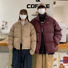 冬装2023中性短款面包服棉衣潮男女情侣装冬季棉服外套S279-P108，男装棉衣，电商A233-1