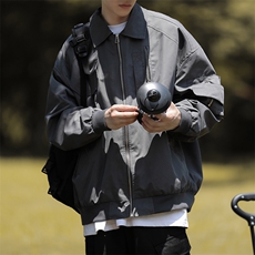 夹克男韩版潮流多口袋棒球服痞帅2023秋冬季新款ins外套W5078-P63，男装夹克，星座412-3
