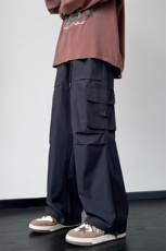 秋季男宽松直筒高街潮牌工装休闲长裤K808p25大量备货，男装工装外套，电商D315A