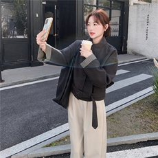 【现货】短款毛呢外套2D145-Y8852-P175-控258，女装毛呢外套，2D145