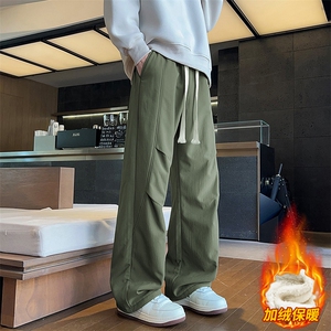 男士冬季2026新款加绒加厚棉裤冲锋休闲长裤JR29180-特P40图片