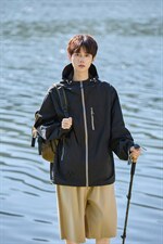 UPF50+有报告凉感轻薄透气宽松大码潮流防晒服DQC659-P48，男装防晒衣，电商B306