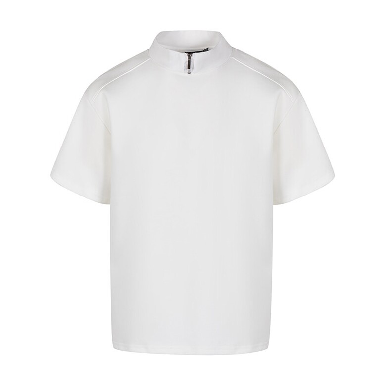 高品质立领夏季新款男装纯棉时尚短袖T恤半袖 XZ212-QXS127-P39图片
