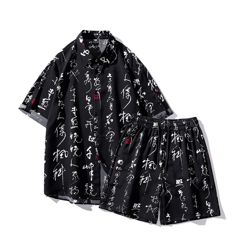 1毛笔字套装TZ77836特P50衬衫DCS77837特P30DK77838特P20套装控98,男装衬衫,星座226-2