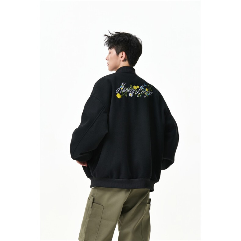 美式重磅花卉刺绣棒球服外套WT2522-P90-控158,女装短外套,星座609