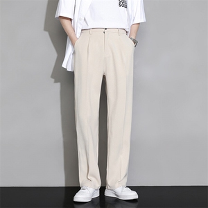 男士冰丝直筒休闲长裤CK0818图片