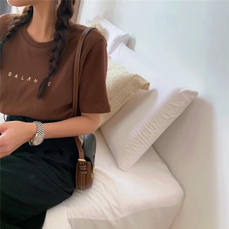 【秋款·百搭加厚磨毛T】5色，其它，郭郭家