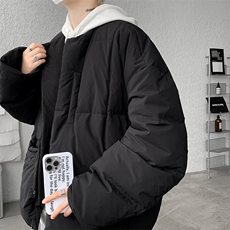 8XL-M90白鸭绒！超厚短外套羽绒服男面包服棉衣YRFC06P220控258，男装羽绒服，电商D206-1