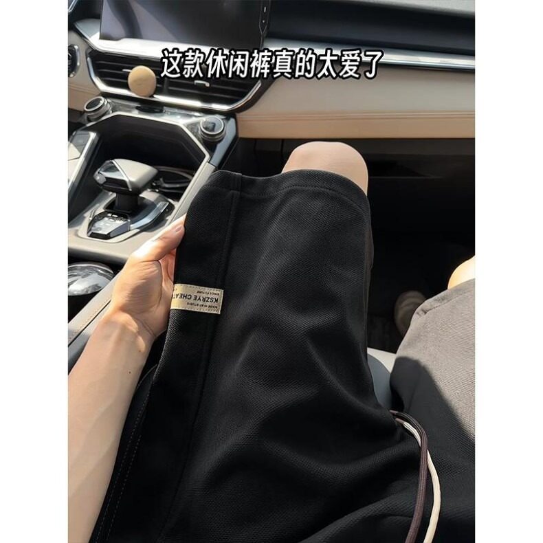 宽松休闲短裤透气小标潮流系带五分裤DM05,男装牛仔裤,星座1116A（原606A-3）