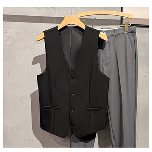 GM5103P48加大码西装马甲英伦风婚礼韩版修身伴郎西服马夹背心男图片