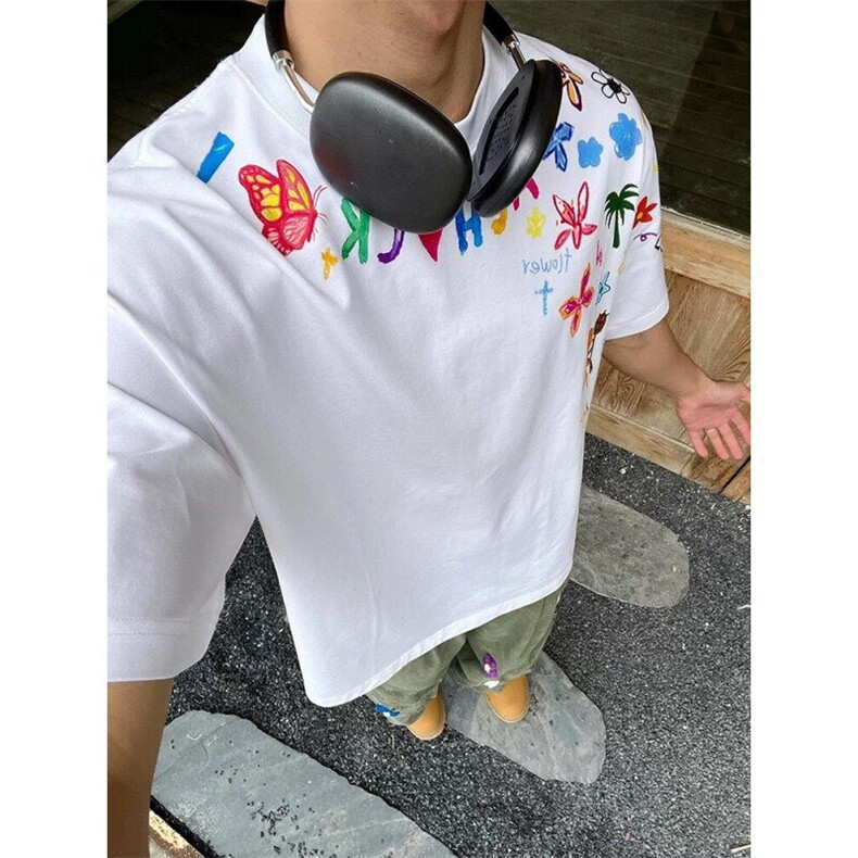 XZ809A/VVPP13/P20/控38重磅印花美式复古圆领T恤,男装T恤,星座809A(原222-1)