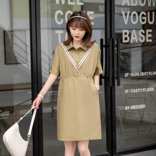 【现货】夏季新款简洁大方短款连衣裙,女装连衣裙,芷炫