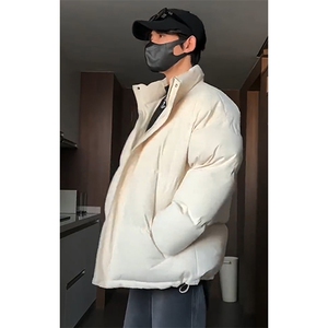舒适加棉潮流立领棉衣外套男士青少年保暖抽绳棉袄M2911特P45控68图片