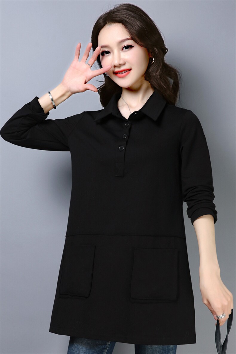连衣裙2021春季套头长袖时尚优雅街头百搭潮流个性简约,女装连衣裙,涵誉