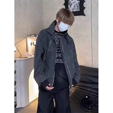 皮衣简约潮流气质ins文艺百搭原宿新款流行日系慵懒时尚JWT91，男装皮衣，星座1116A（原606A-3）
