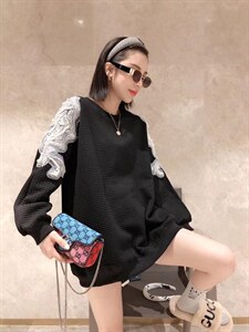 重工钉珠卫衣，面料,女装卫衣/绒衫,一杭