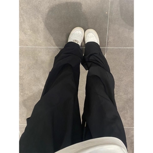 【网图】美式cleanfit速干工装裤男款夏季薄款黑色裤子WWKZ12-P48图片
