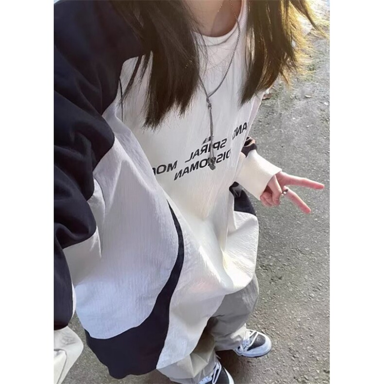 长袖卫衣男春季情侣宽松圆领套头衫学院风百搭休闲上衣男WWY33,男装卫衣,星座1116A（原606A-3）