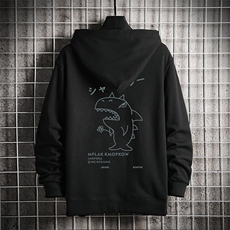 KS21092-P38连帽开衫卫衣男运动外套大码班服网格挂拍，男装卫衣，电商A040A