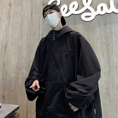 A905-P65新款设计感小众宽松工装外套2024秋季运动连帽冲锋衣男，男装夹克，星座512-6