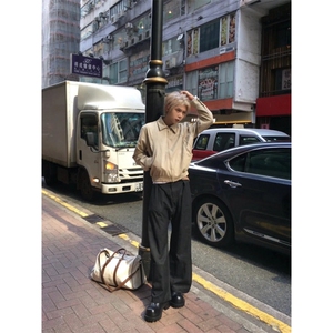 网图 短款麂皮绒夹克 春季时尚外套 1209-1-JK21-P90 主推可谈图片