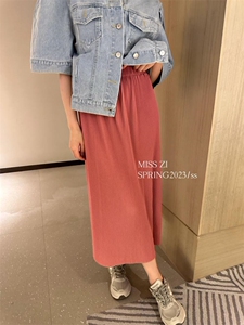 现货 夏季新款百褶裙图片