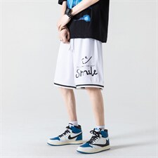 ！2023夏季男士冰丝运动短裤宽松百搭五分裤DK501P25图片