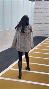 冬季新款车条羊绒皮草外套图片