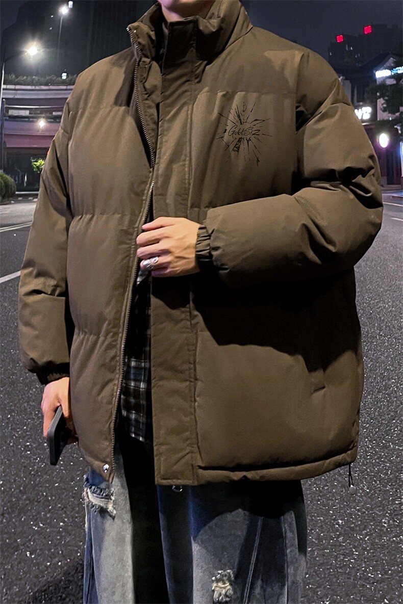 外景冬季加厚面包服男复古宽松保暖棉衣大码立领外套MF00433/P90,男装棉衣,电商B316