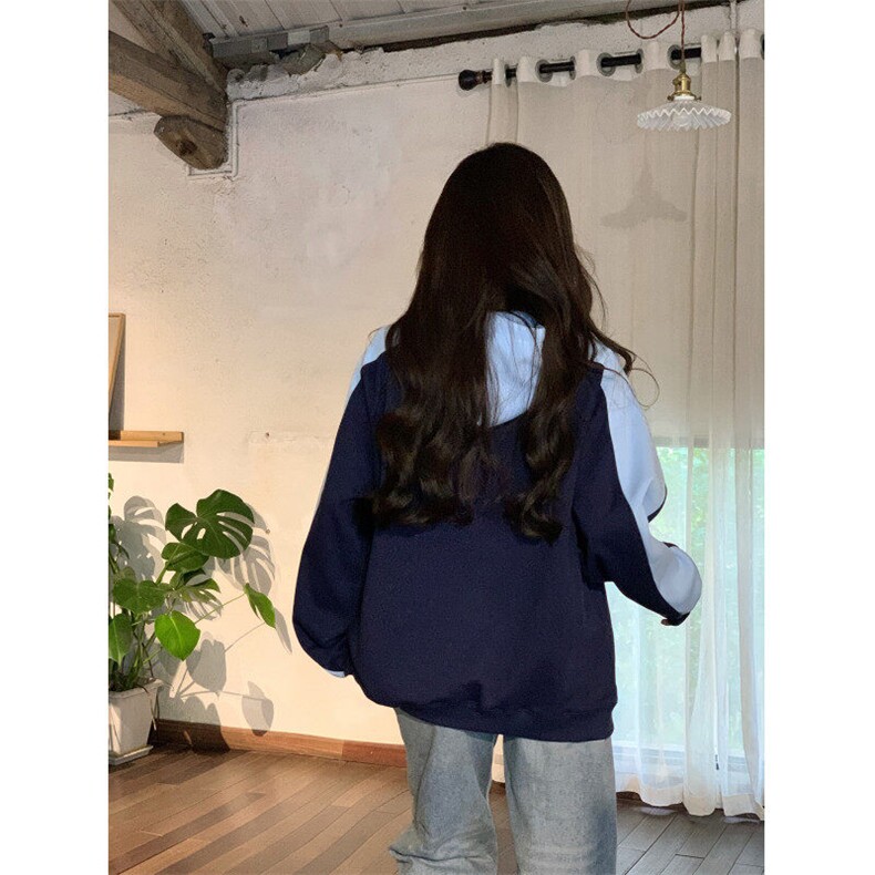 EE131-P70卫衣男女情侣装薄款2024设计趣味印花条纹连帽韩版上衣,男装卫衣,星座911-3