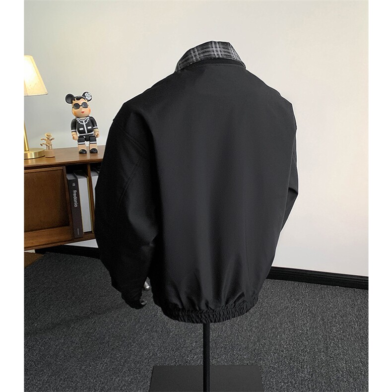 A85-特P78高品质假两件翻领夹克男,男装夹克,电商B369（原A024）