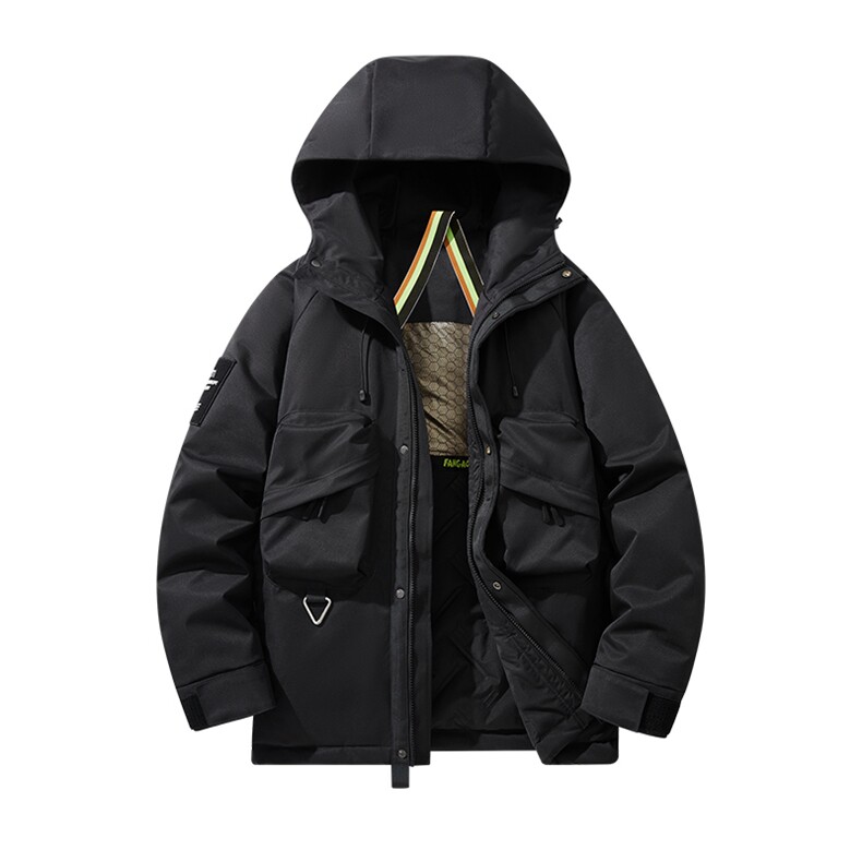 冬季户外冲锋加厚石墨烯棉衣高阶机能三防连帽登山棉服2353R-P88,男装棉衣,星座1403A