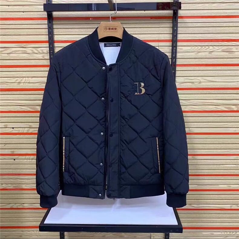 (网图)棒球领刺绣棉服简约百搭休闲潮流轻奢棉袄313B-JK5622-P110,男装棉衣,星座313B