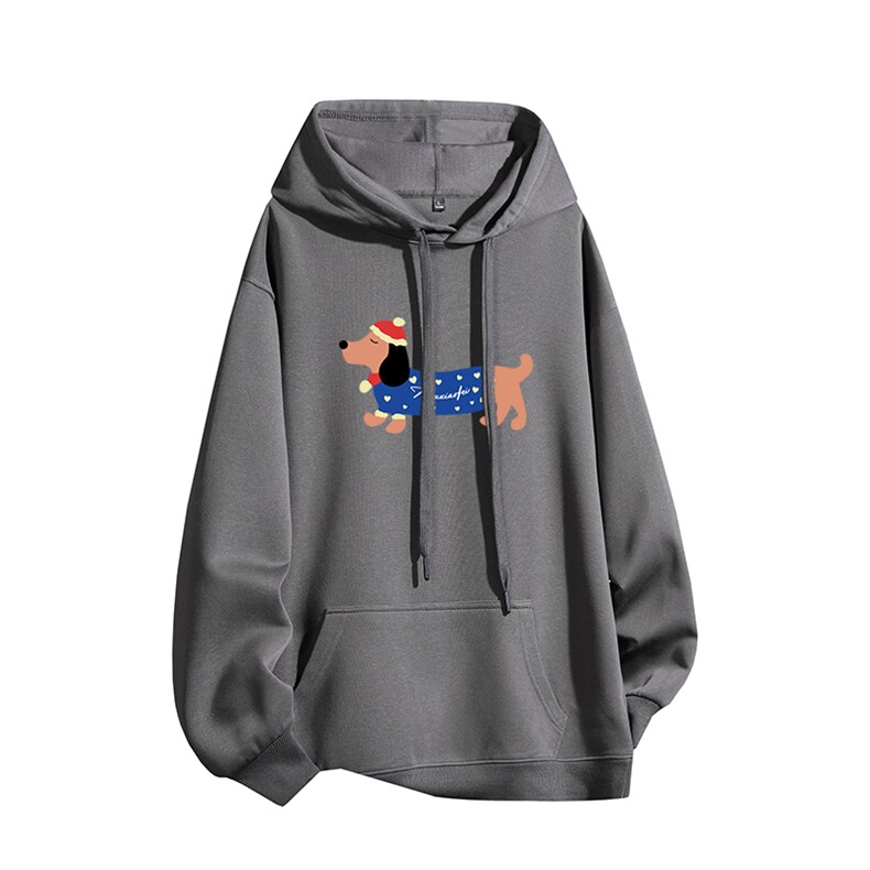 得物供货、复合重磅420克现货连帽卫衣宽松HD019-1-HML267-特P45,男装卫衣,电商019-1