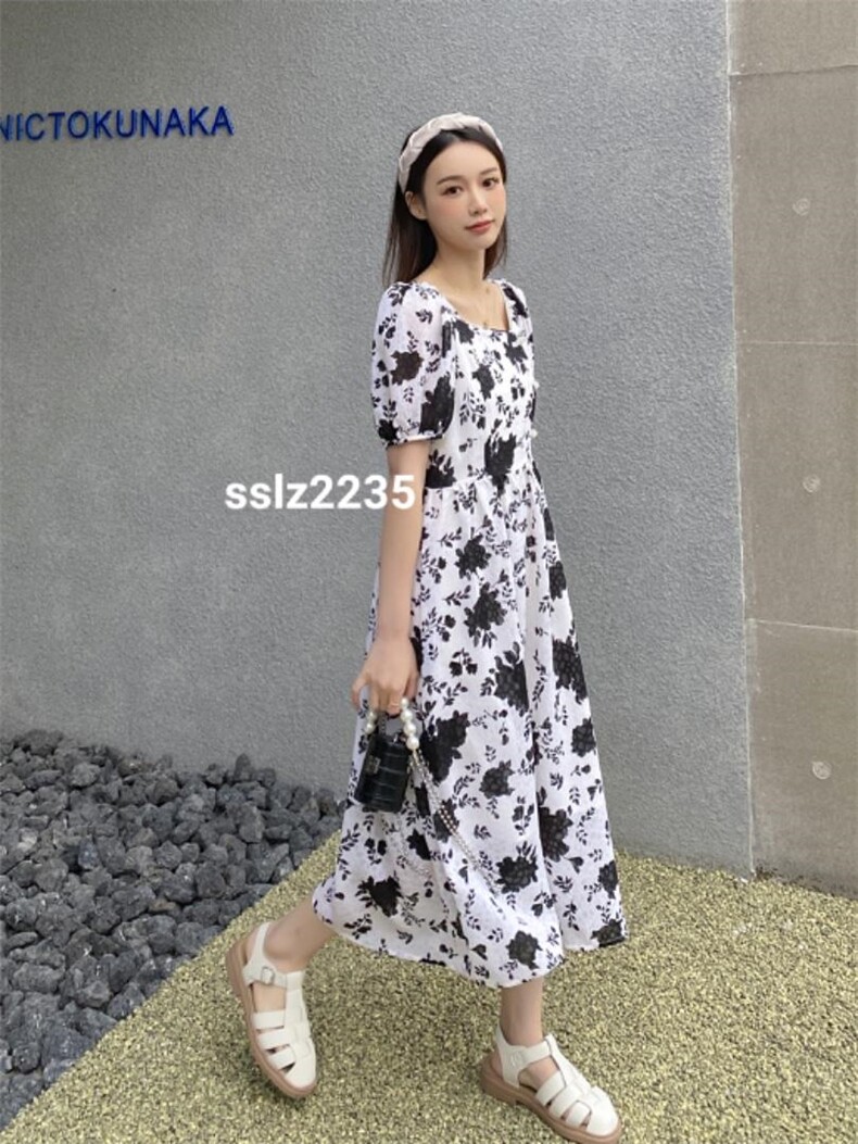 现货，新款夏装，雪纺连衣裙。，女装连衣裙，时尚靓姿