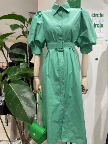 衬衫裙，女装衬衫，ZHOU CHU