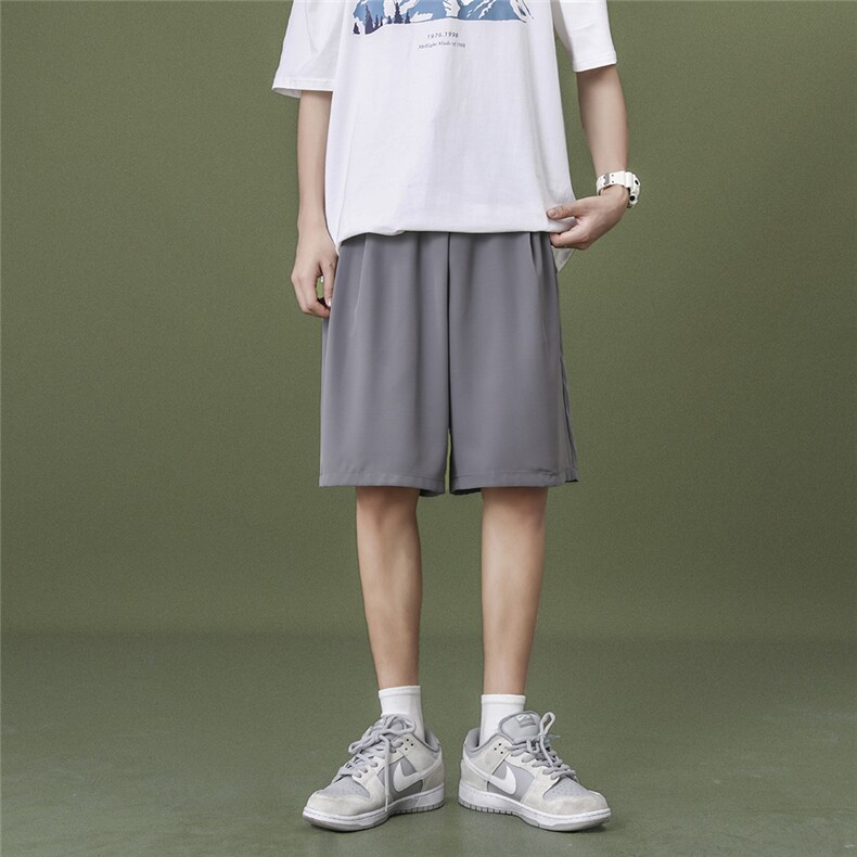 日系23夏季新款时尚五分裤潮流休闲百搭宽松短裤DK400P25控38,男装牛仔裤,电商A247-1