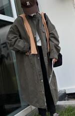 秋季新款长款披肩风衣，女装风衣，JIAN.Z 简.站