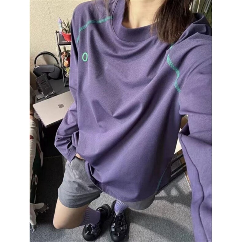 网图现货！户外冰川蓝长袖骑行服夏季男女同款-EX50859-特批28,男装T恤,电商A061