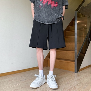 夏季美式宽松冰丝运动5分短裤货号DK73P40控价58图片