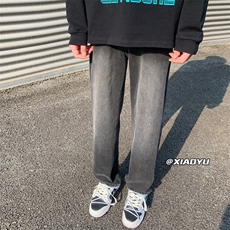 XZ616早秋季新款纯版黄泥色牛仔裤TY520P45控58，男装牛仔裤，星座512A（原616）