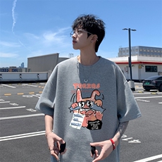 量大优供视频华夫格短袖T恤半袖男HDX534-特P18，男装T恤，电商B371