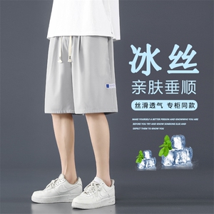 美式短裤男士夏季薄款冰丝宽松速干运动篮球中裤DK512-特批-17图片
