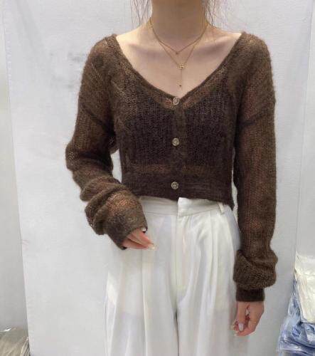 新款羊毛马海毛针织开衫 质感超强,其它,SMOOTH