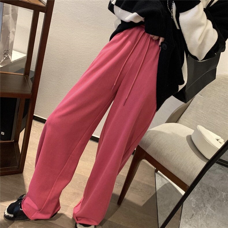 拖地卫裤，女装休闲裤，XTZ style